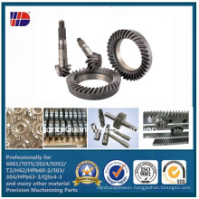 C45 Straight Helical Rack and Pinion with Mounting Holes Gear Rack